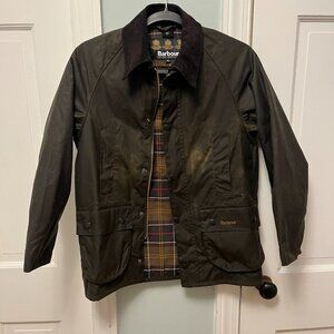 Barbour Boys' Beaufort wax jacket